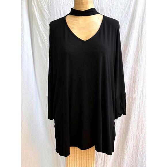 Umgee Tops - Umgee Black Cotton Top